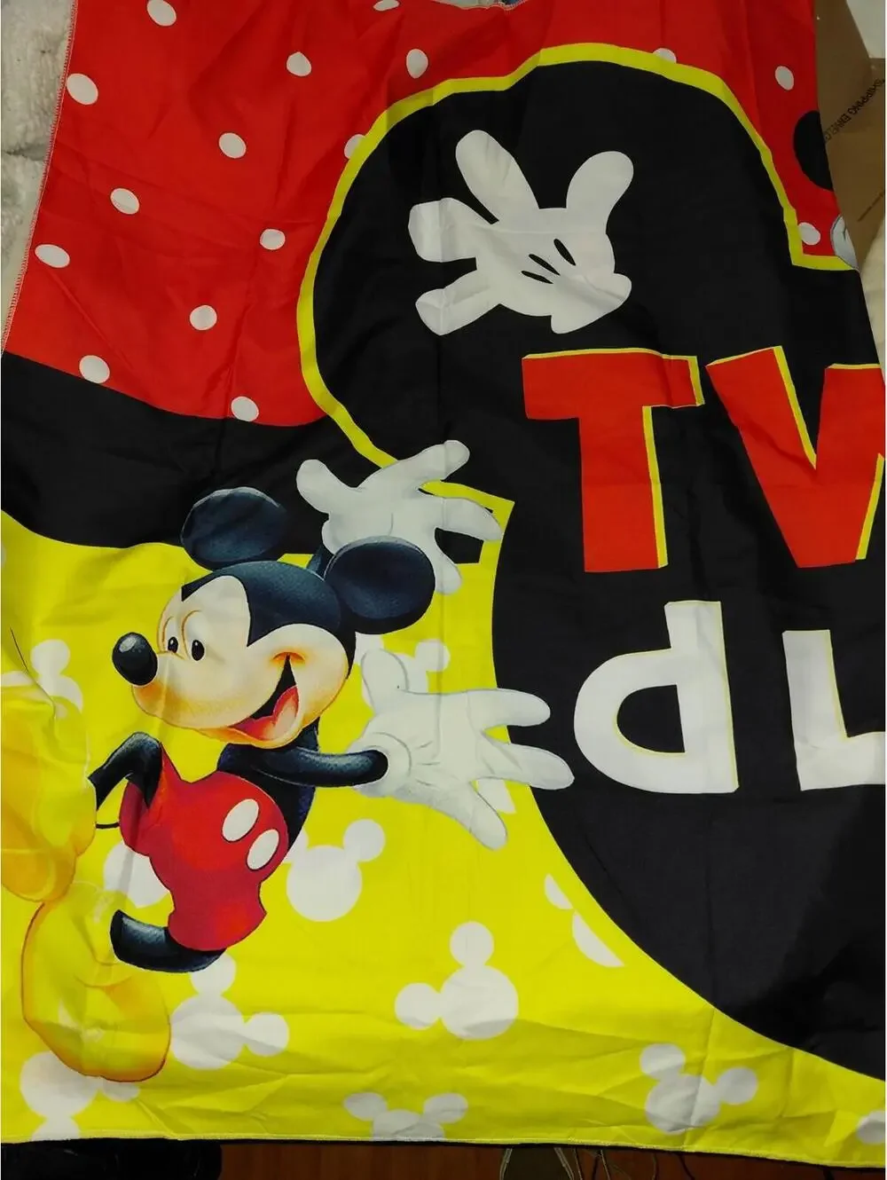 Mickey Mouse O toodles for a 2-year-old party Backdrop